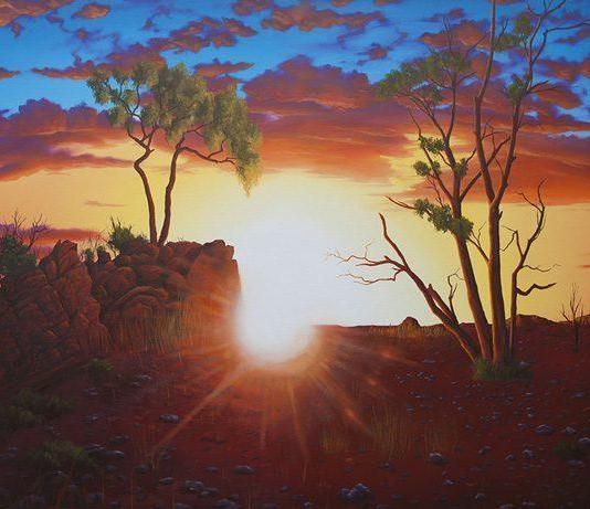 sunrise artwork